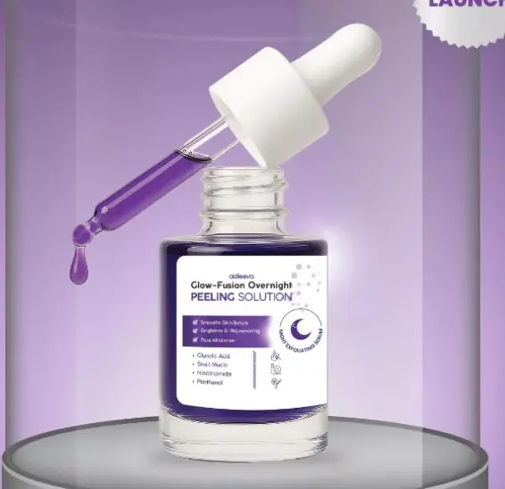 ADLEEVA SKINCARE- Glow Fushion Overnight Peeling Serum | PEELING SERUM 3