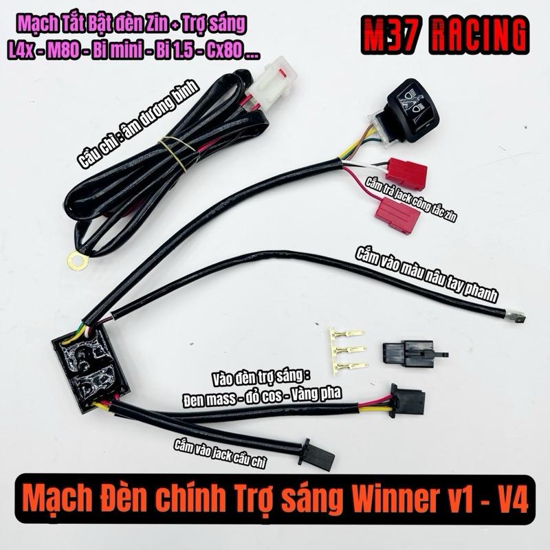 Mạch Tắt Đèn Chính + Trợ Sáng L4x - M80 Bi Mini Cx80 Bi 1.5 T2S Cho Winner V1 V4 Bảo Hành 12 Tháng