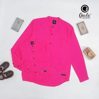 Gambar Qurlu - Kemeja Koko Dewasa/Anak warna PINK FUSIA (Bisa couple ayah anak) - Pendek, Anak,sz 2 dari QURLU Kota Surabaya 3 Tokopedia