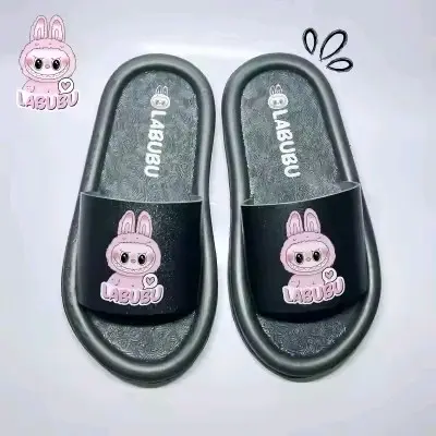 Sandal selop labubu terbaru size 26-35 sendal kokop anak fashion korean staylish Kaki Sepatu 4