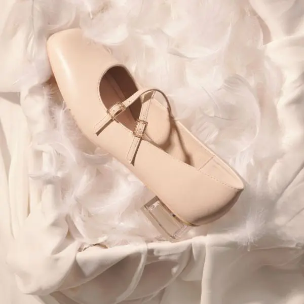 DMK - Carrie Mary Janes (Matte Glass Heel)