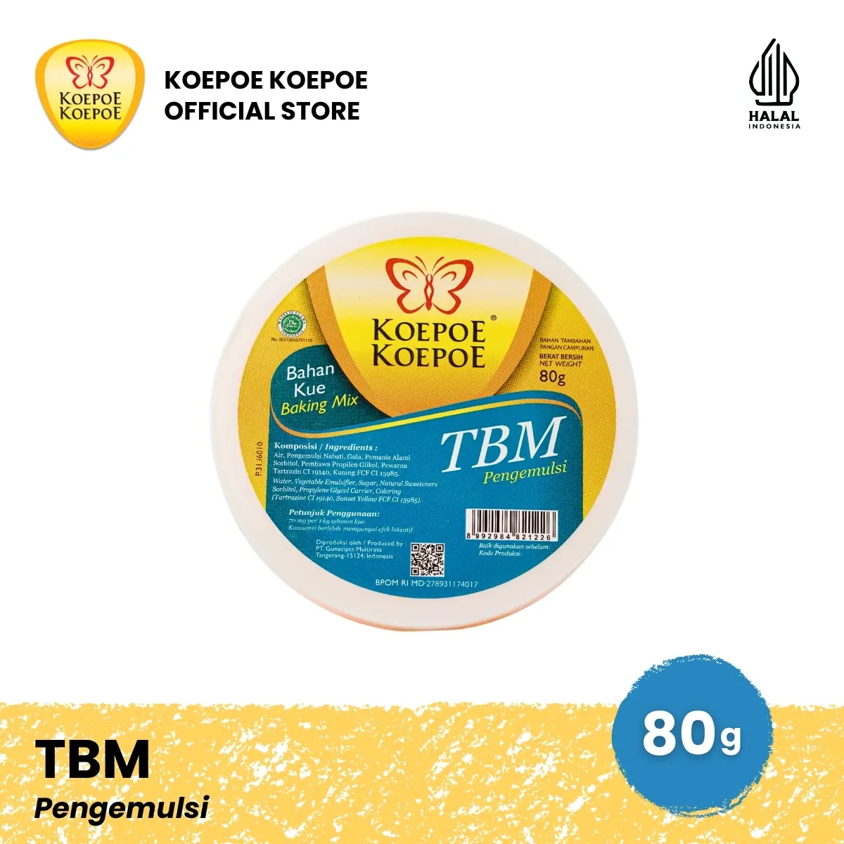T B M (B) 80 gr KOEPOEKOEPOE