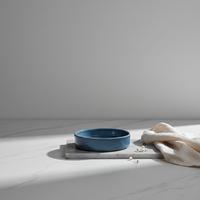 Gambar BREWSUNIQ - Blue Solitude High-Rim Plate 5 Inch  | Piring Keramik Hotel / Cafe / Resto dari Brewsuniq Store Kota Medan 4 Tokopedia