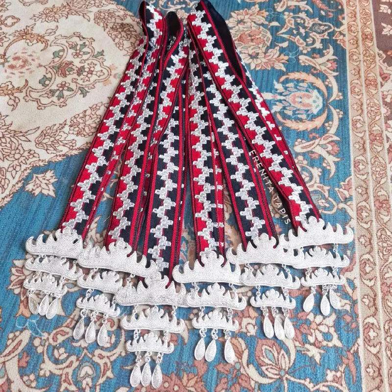 Kalung Tapis Rantai Bros Siger Khas Lampung - Selendang Syal 5