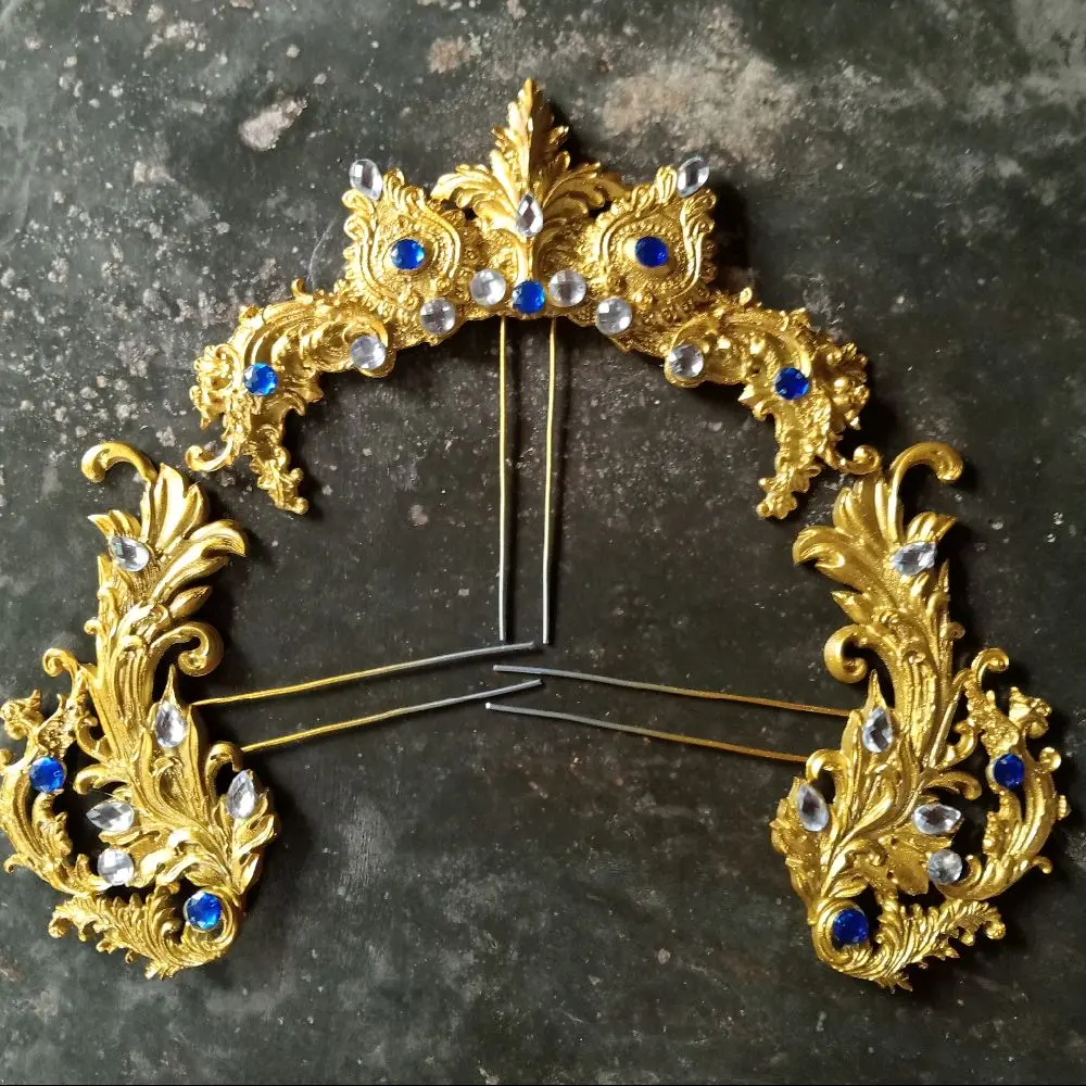 aksesoris bajidor ,siger ,jaipong ,pengantin ,tari ,mahkota ,hairpin, hiasan rambut ,mahkota rambut Gold Silver
