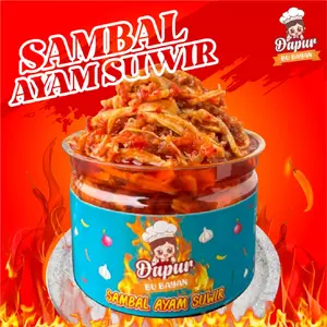 Dapur Bu Bayan - Sambal Ayam Suwir Pedas Nampol