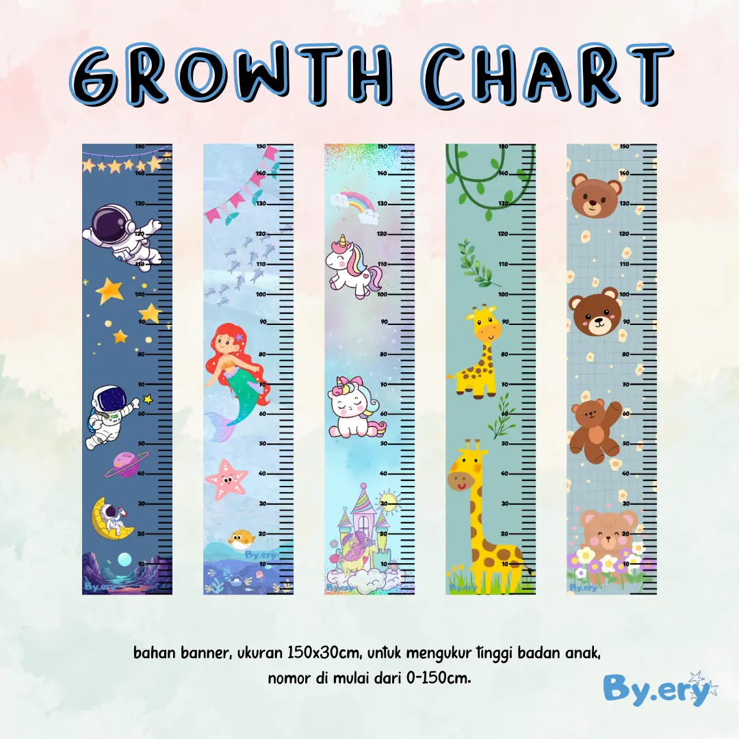 GROWTH CHART | PENGUKUR TINGGI BADAN ANAK