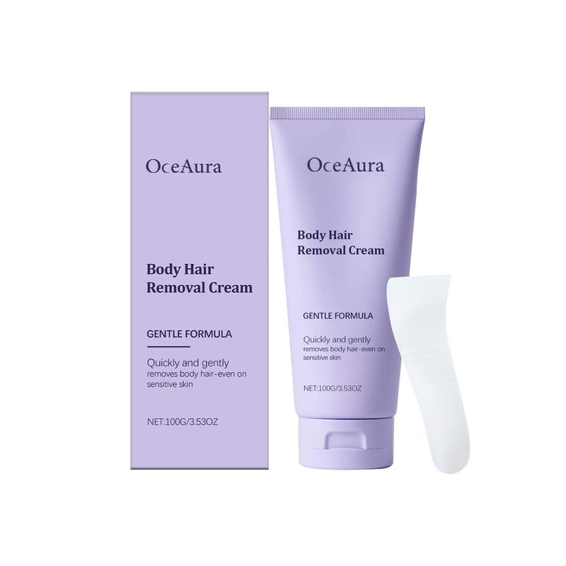 Product Introduction of ceAura Body Hair Removal Cream Gentle Body Hair Removal Hand & Leg Hair Cleansing Unisex Hair Removal Skin Balm 0