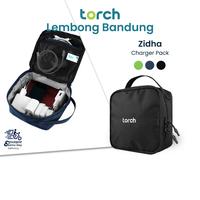 Gambar TORCH Zidha Pouch Charger Headset Handsfree Kabel Multifungsi Anti Noda - Black dari Torch Lembong Bdg Kota Bandung 1 Tokopedia
