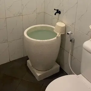 ONGKIR OTOMATIS anti ribet bak mandi BESAR MODEL LANCIP kapasitas -+60L ukuran 65x50cm