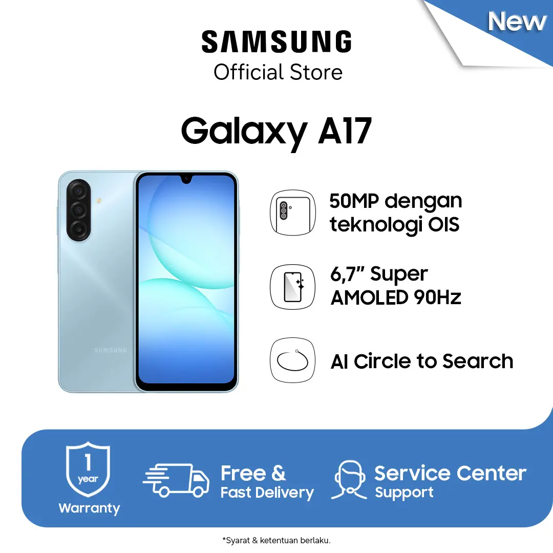 Samsung Galaxy A17 [8/256GB] - | Smartphone AI | Android | 5000 mAh