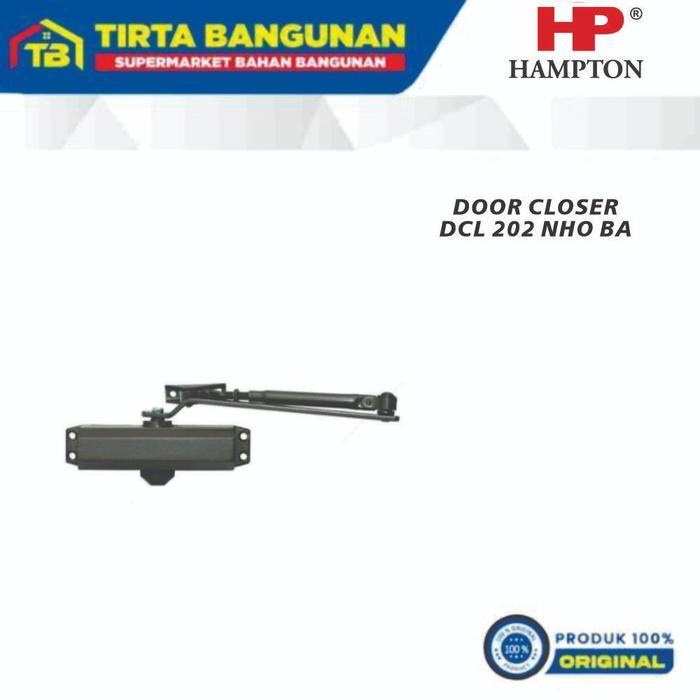 Gambar HAMPTON DOOR CLOSER DCL 202 NHO BA/ PENAHAN PINTU dari Tirta Bangunan Kota Depok Tokopedia