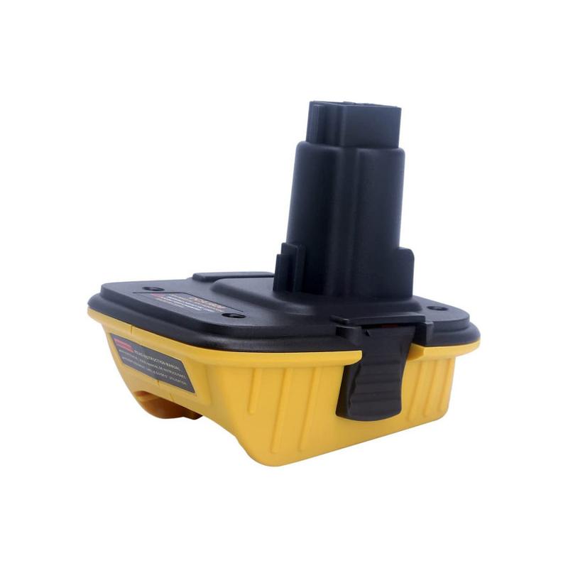 Product Introduction of DCA1820 USB Adapter for Dewalt 18V Tools Convert Dewalt 20V Lithium  to Dewalt 18V NiCad NiMh Replacement  Tools 35