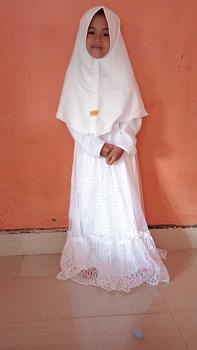Product Review of Baju Gamis Anak Tsabita gamis anak usia 4 5 6 8  10 thn  muslim pesta Bruklat kombinasi tutu  mewah Putih Dress Lebaran Remaja Wanita Syari Maxi Maxi Syari Kondangan Dewasa Kulot from p**t l**s 0