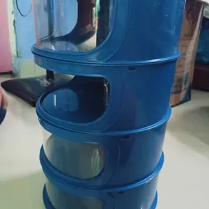 [COD] OFM C418 Food Cover Penutup Makanan Hangat Anti Debu Tudung Saji Susun Bertingkat