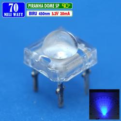 CHANZON 100pcs 5mm Piranha SuperFlux Bleu LED Diode Lumières