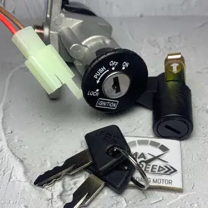 Kunci kontak set Vega R New + kunci jok belakang Accessories Motorcycle Mesin