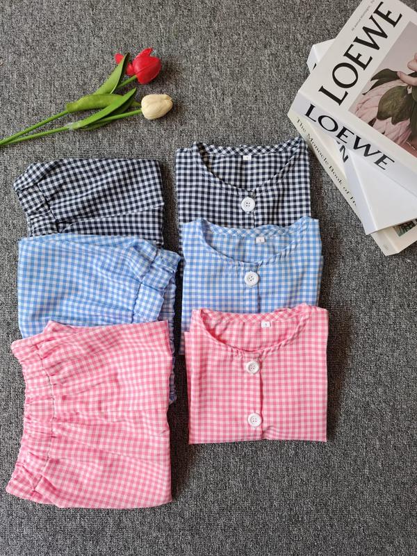 Setelan Anak Perempuan Motif Polkadot Ala Korean Fashion Polala Girl - Pink/Blue/Black (5-10T) 6