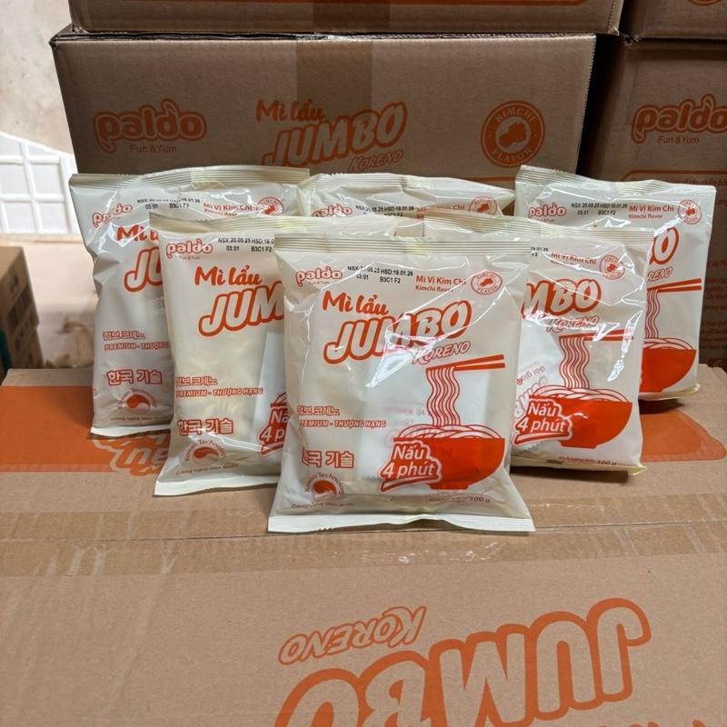  Thùng mì lẩu Jumbo kim chi koreno 80 gói   Thùng 