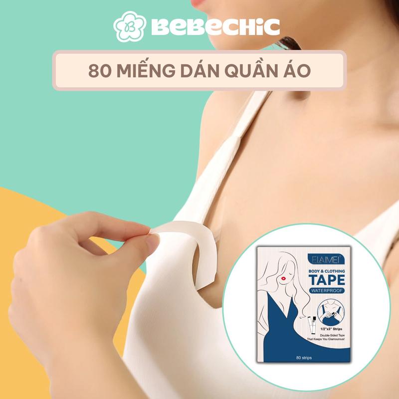  Set 80 Băng Dính Thời Trang BEBE CHIC Cố Định Quần Áo 