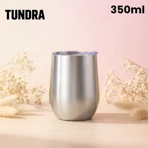 TUNDRA CozyCup 350ml SUS304 Thermos Tumbler Stainless Steel Termos Vakum Panas Dingin Botol Dingin
