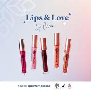 LIPS N LOVE LIPCREAM Creamy Tahan Lama BY WF SOLUTION Lipstick