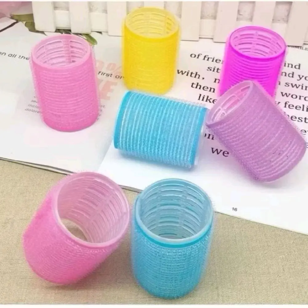 Roll Rambut warna roll gulungan blow rambut ukuran Large 4cm / curly roll / roll poni serbaguna high quality murah