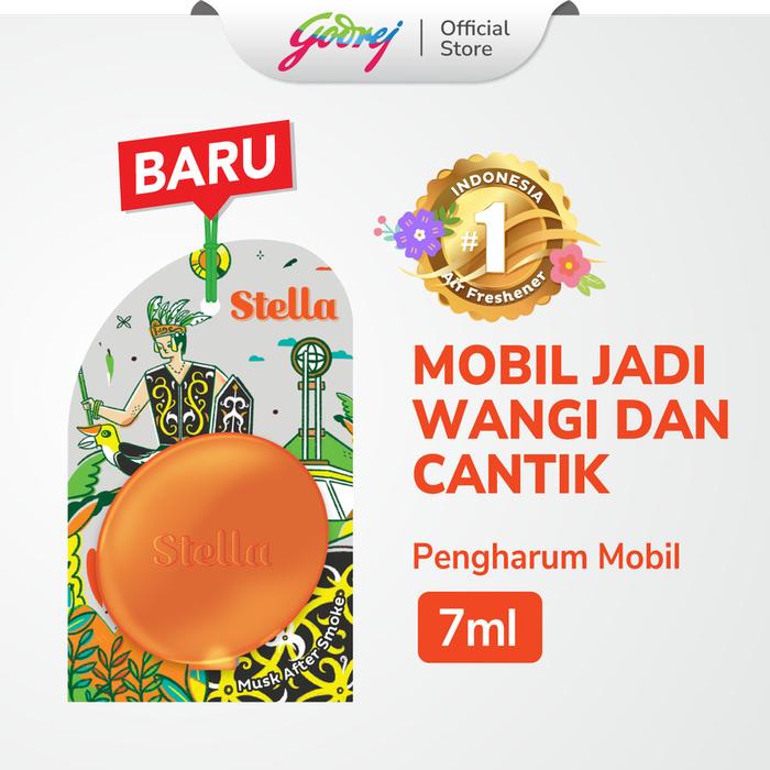 Gambar Stella Daily Freshness Car and Indoor Musk Aftersmoke dari godrejindonesia Kota Administrasi Jakarta Utara Tokopedia