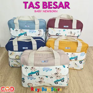 Tas bayi ukuran besar Tas perlengkapan bayi baru lahir risyababystore