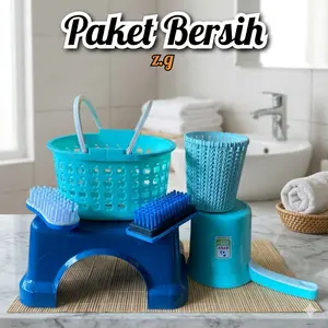 Paket Bersih Keranjang/gayung Premium