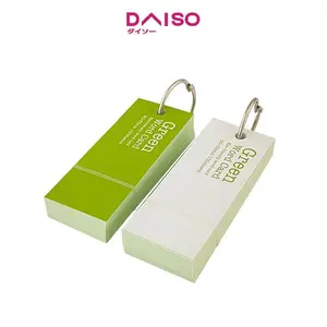 Daiso Green Word Cards 9Cm X 3.5Cm - Kartu Kosa Kata Pasti Ori