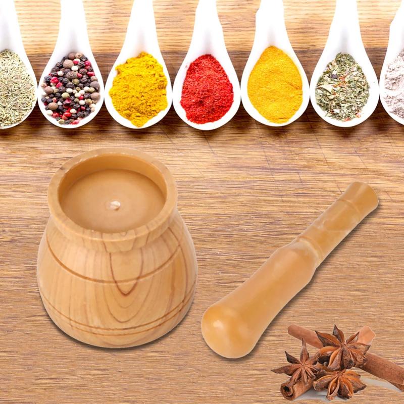 Product Introduction of Manual medicinal spices mashing bowl and garlic press 4