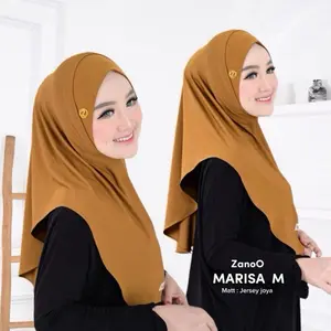 BYZANOO - MARISA M HIJAB INSTAN DAILY BAHAN JERSEY JOYA TERBARU ZANOO BY ZANOO