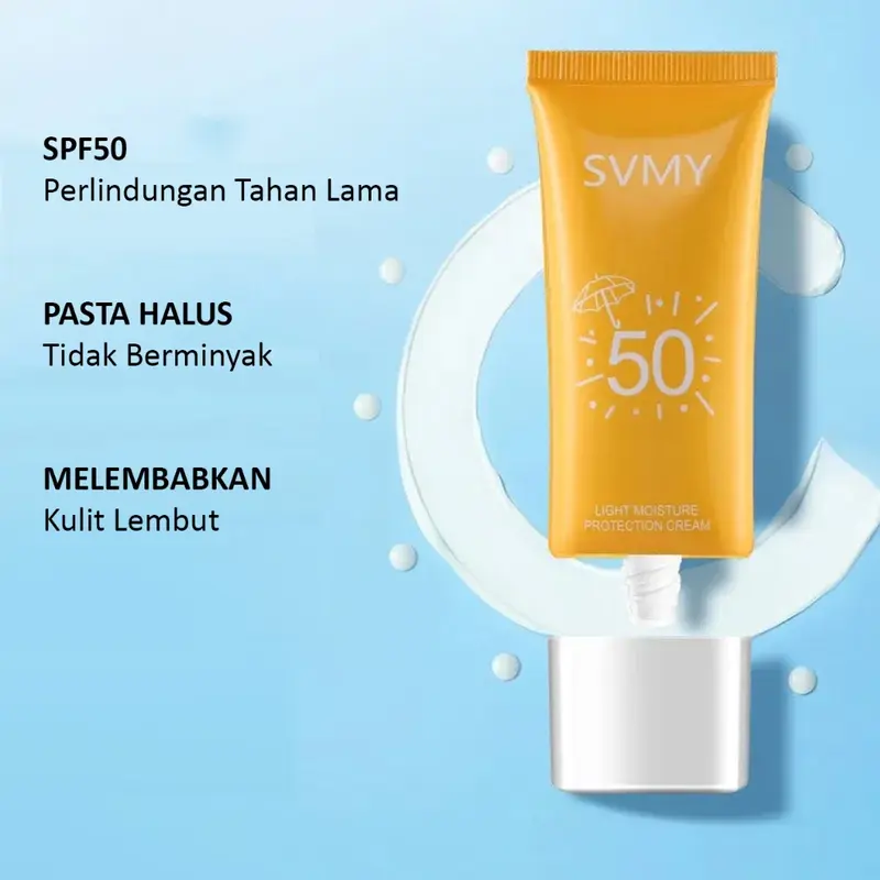 VERFONS 3091 UV Cream SPF 50 Perlindungan Extra Untuk Kulit Wajah Ternutrisi dan Melembabkan 5