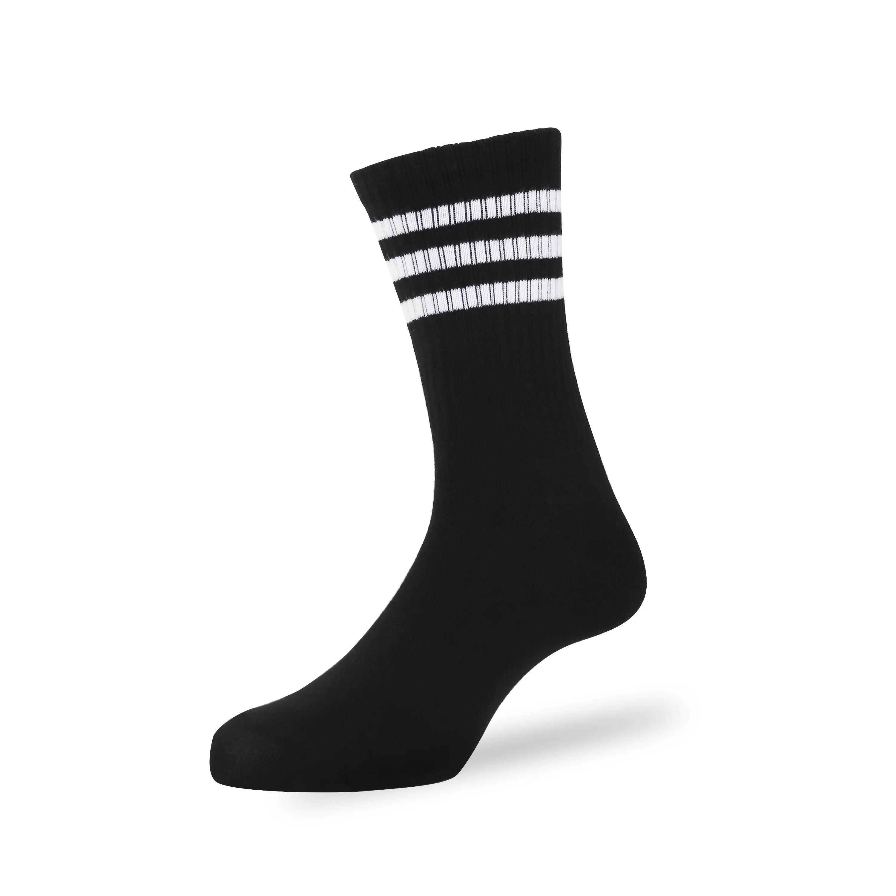 Cosmic Kaos Kaki Setrip Pria GREASE BLACK Socks Pendek Kerja Casual Basic Hitam
