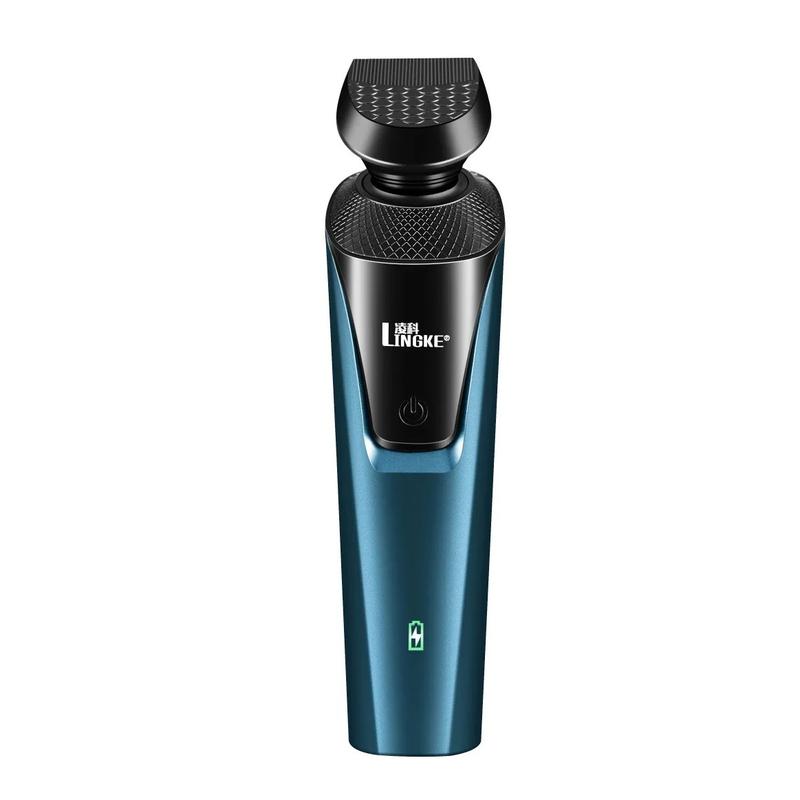 Product Introduction of Summer Outdoor Washable USB Rechargeable Beard Shaver,Three-blade Three-in-one Razor Set for Men 9