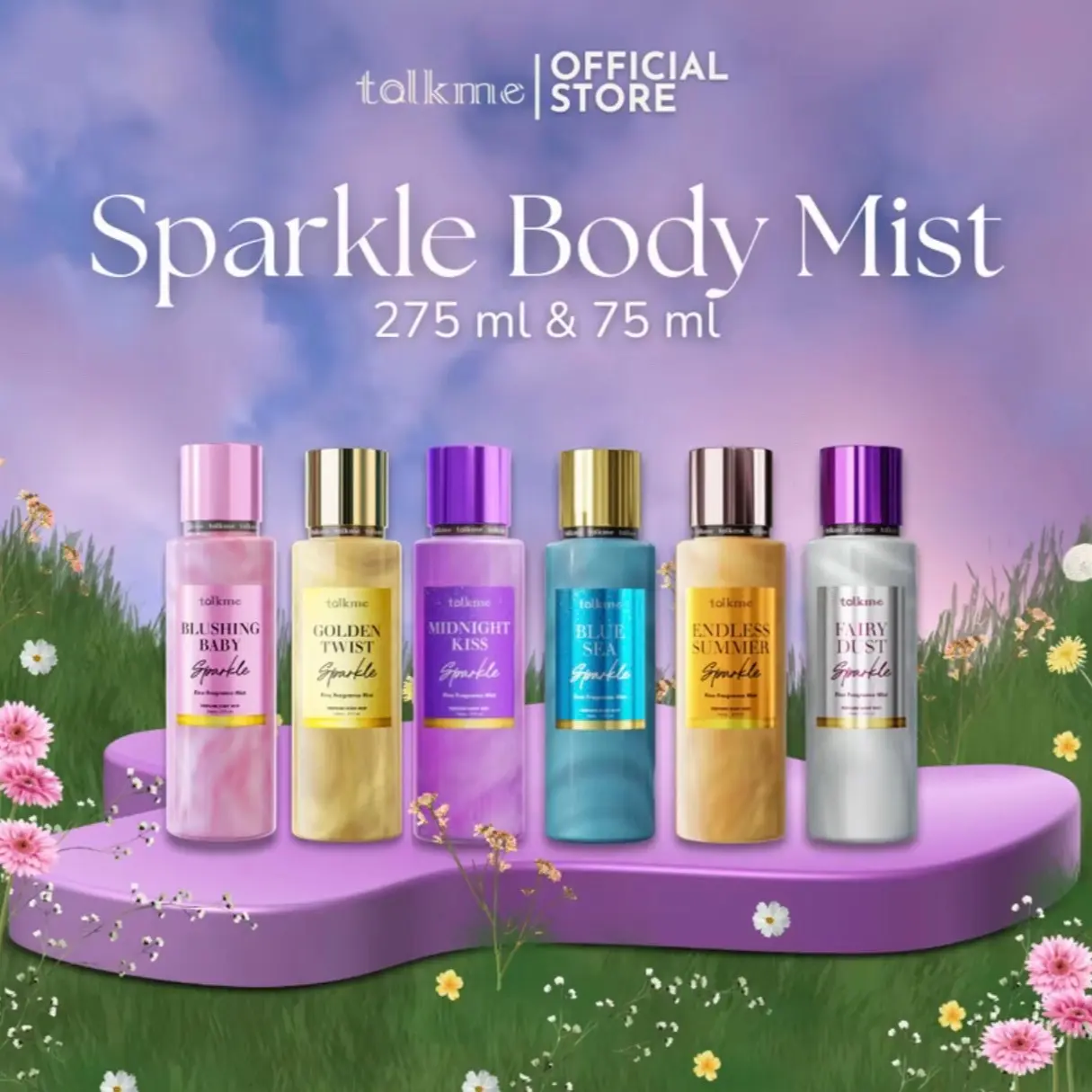 Talkme Sparkling Body Mist
