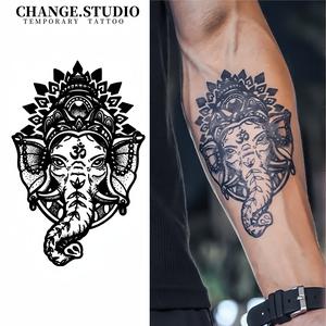 Hình Xăm Tạm Thời, Hình Xăm Thần Voi, Lâu Trôi (15 Ngày), Không Thấm Nước, Không Lo Sợ Ma Sát, Miếng Dán Hình Xăm