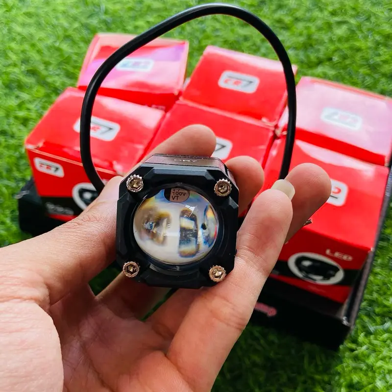 ￼LAMPU LASER LED D2 CR7 MINI LAMPU D2 D3 LASER LAMPU SOROT LAMPU LASER D2 D3 MINI DRIVING 20 WATT 0