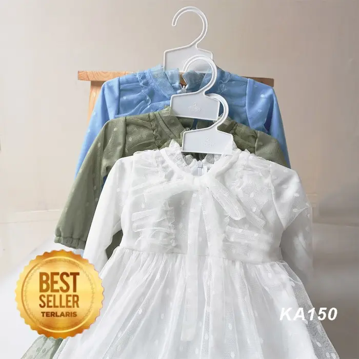MURAH TERJANGKAU BAJU BAPTIS BAYI PEREMPUAN 6 12 BULAN DRESS WARNA PUTIH WHITE KA150 1