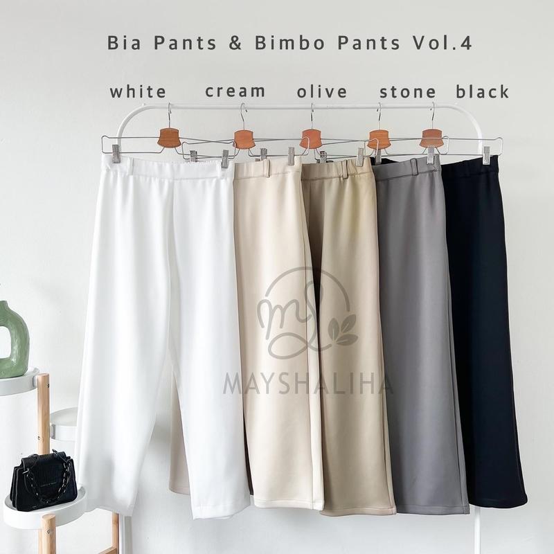 Mayshaliha Celana Kerja Wanita Bia Pants & Bimbo Pants Jumbo 0