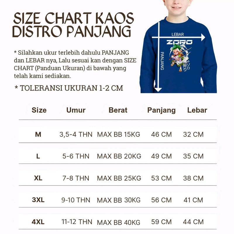 Kaos Lengan Panjang Anak Laki-laki Usia 3-12 Tahun Terbaru - Fashion Anak 8