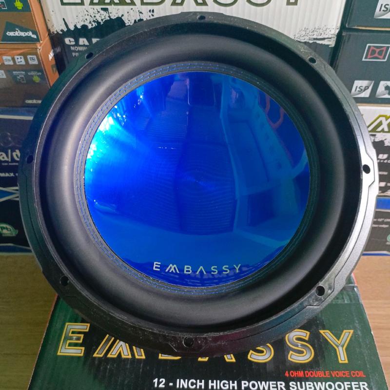 Subwoofer Embassy 12 inch EW-126 Double Coil Speaker 1