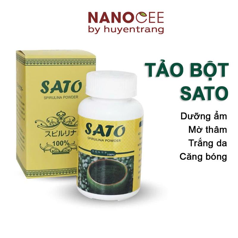  Bột Mặt Nạ Tảo Xoắn Spirulina Skincare Chăm Sóc Da Nữ 