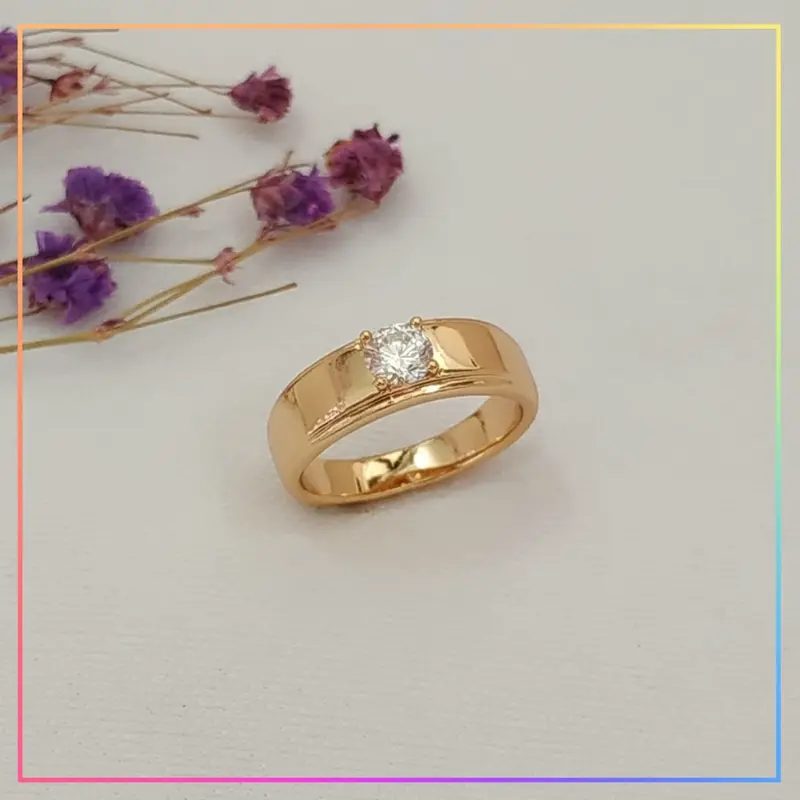 Good Jewelry ID Cincin Dewasa Polos Glosy A220 Rings 2
