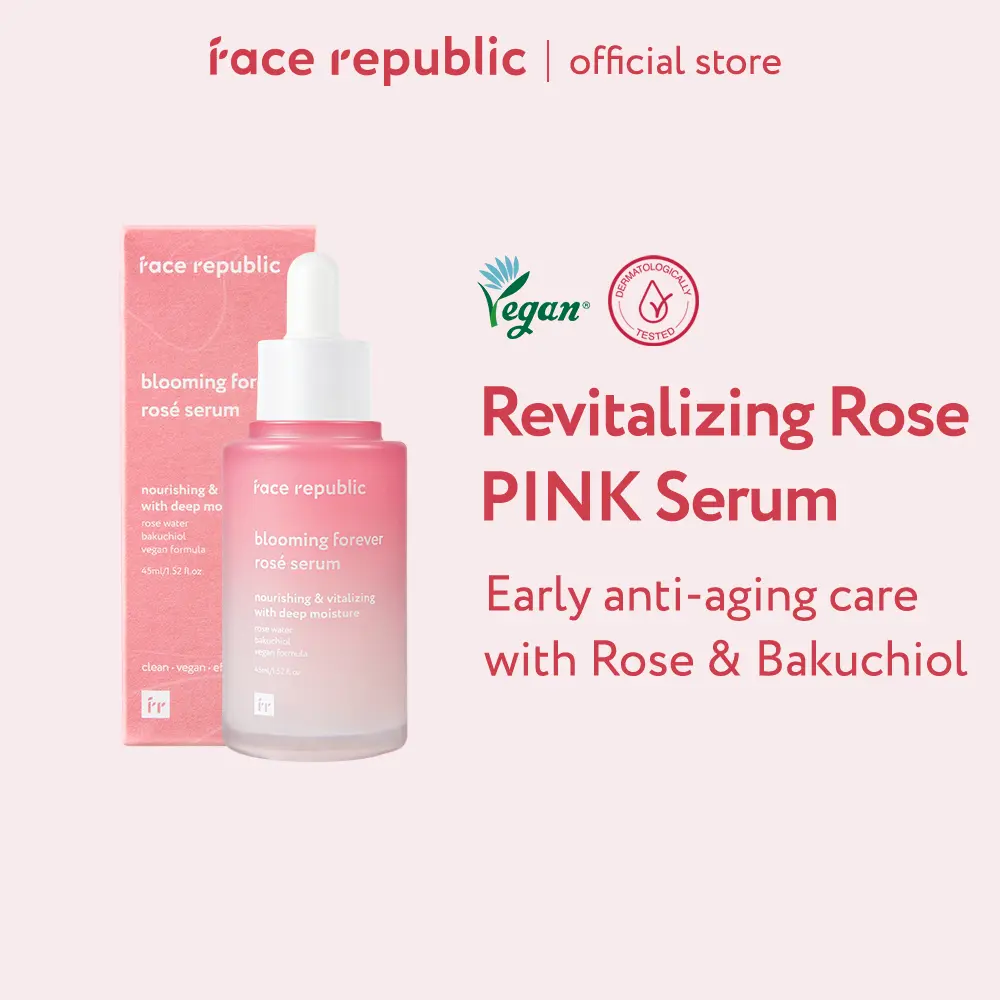 Face Republic Blooming Forever Rosé Serum 45mL