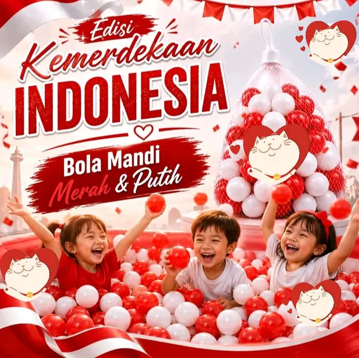 Mandi Bola Anak-Anak (full white) High Quality Ber SNI - Mainan Anak