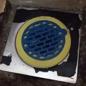 (Praktis) Saringan Penutup Lubang Pembuangan Air Kamar Mandi / Penyaring Kotoran Saluran Wastafel Anti Mampet DRAINASE