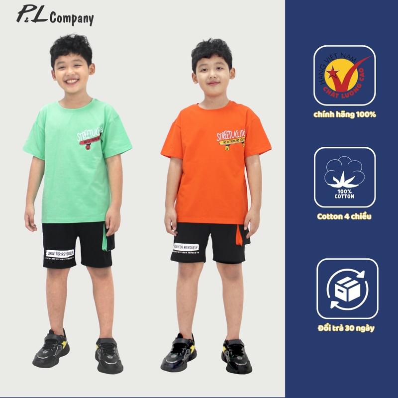 Zakids - Đồ Bộ Bé Trai Cao Cấp size từ 8 - 12 tuổi vải cotton 100% 4 chiều có 2 màu xanh và cam