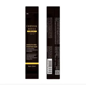 CINDYNAL Hair Mask Kemasan Sachet 10ml Masker Rambut Pelurus - Smooth And Hair Film Travel Size I Perawatan Rambut Sachet